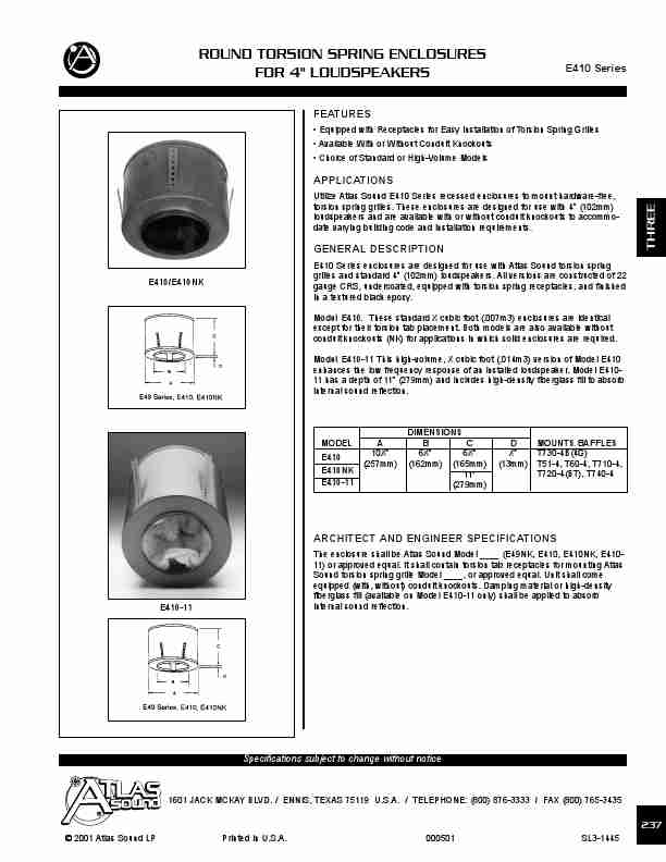 Atlas Sound Speaker E410 Series-page_pdf